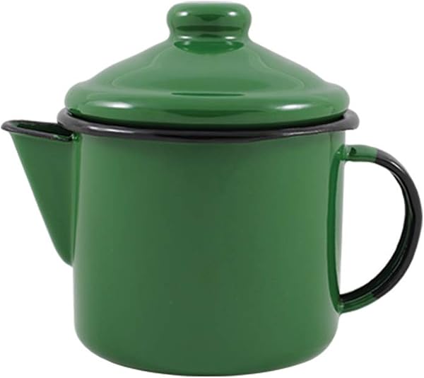 Bule Ewel Esmaltado Verde